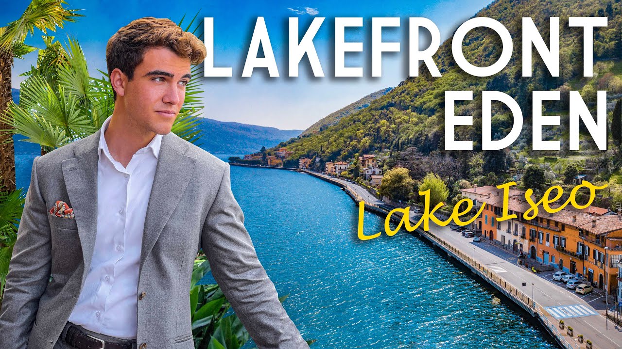 LUXURY LAKEFRONT VILLA WITH BOTANIC GARDEN FOR SALE, LAKE ISEO | VILLA IN VENDITA LAGO ISEO