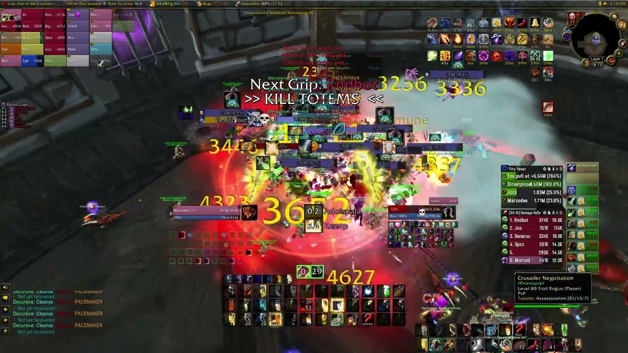 Overclock World 6th / North America 1st ToGC 25H - Ret Paladin PoV