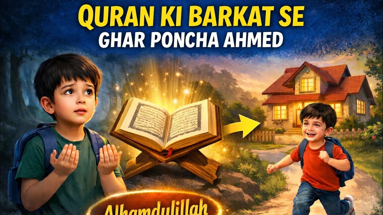 Quran key barkat say ghar pohancha ahmad