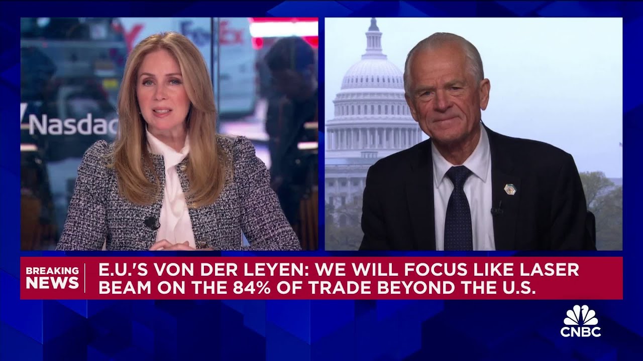 Watch CNBC's full interview with White House senior trade adviser Peter Navarro