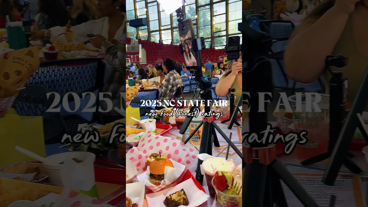 🎡 2025 NC STATE FAIR NEW FOODS with honest ratings! #ncstatefair #foodreview #raleigh #foodblogger