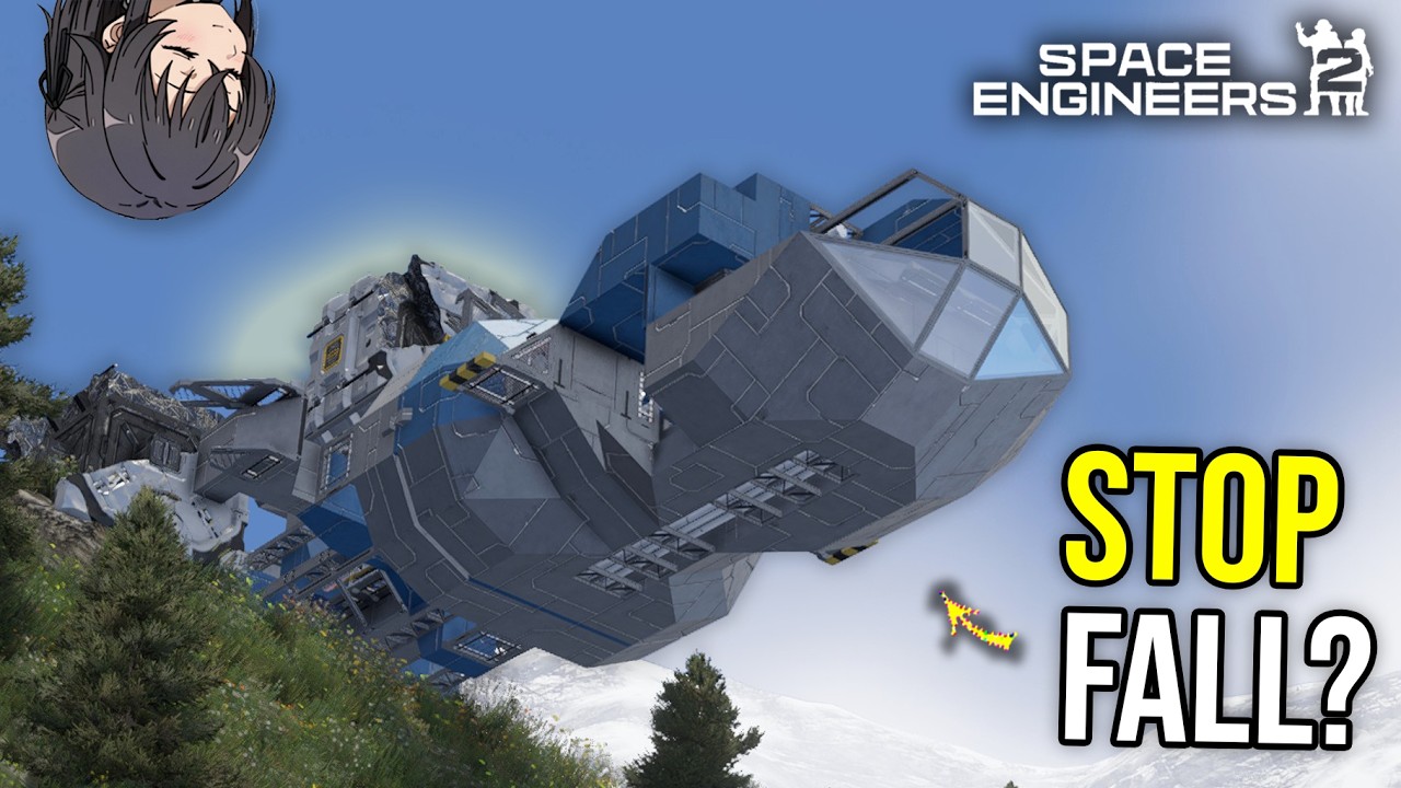 Space Engineers 2 But The Intro Ship Wreck Bridge is Saved