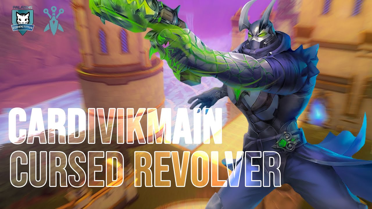 CardiVikMain Androxus 41 KILLS 211K DAMAGE Paladins Competitive | Master | CURSED REVOLVER