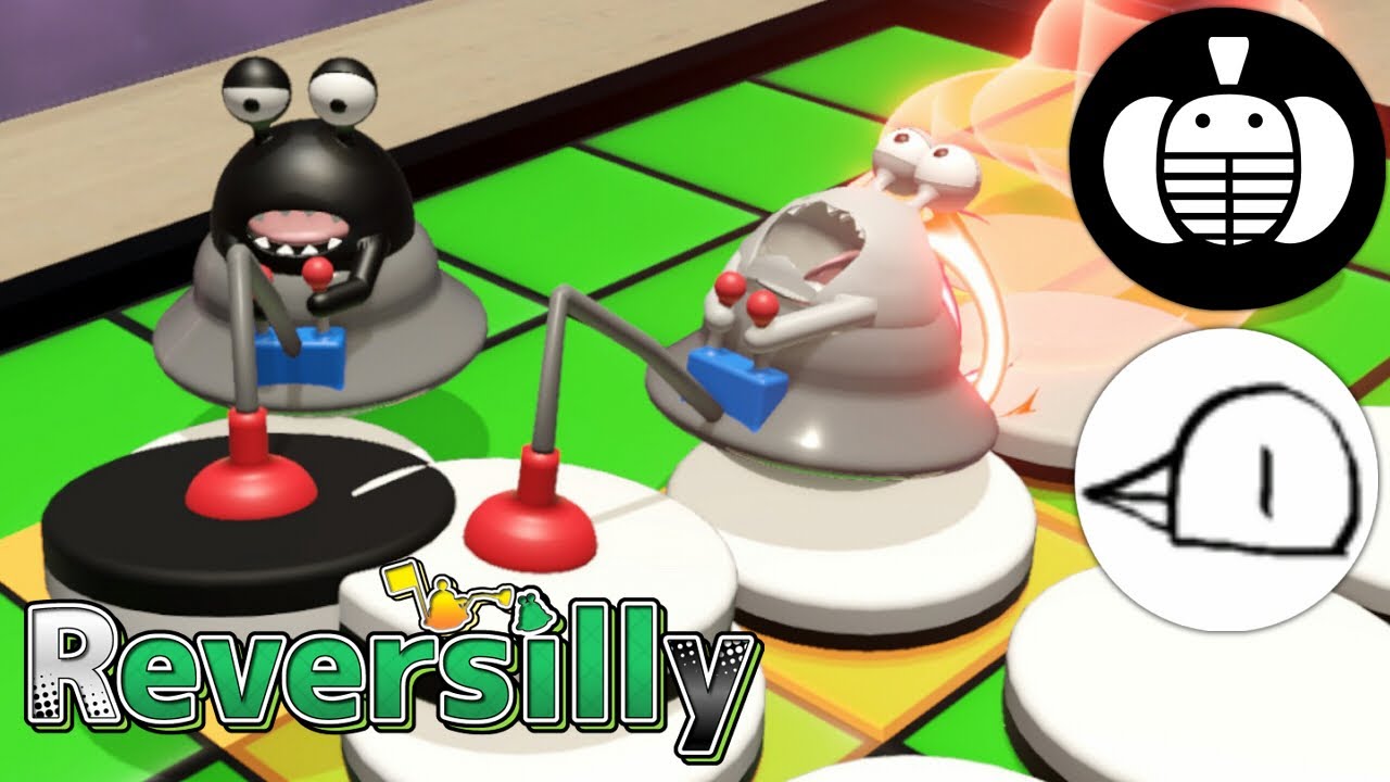 「オセロ星人」を操ってオセロするゲームがめっちゃ面白い｜Reversilly