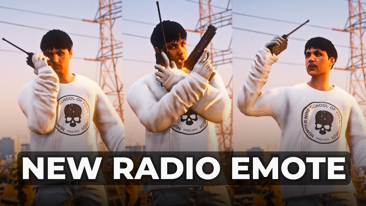 NEW RADIO EMOTE PACK - FiveM Custom Animations Pack