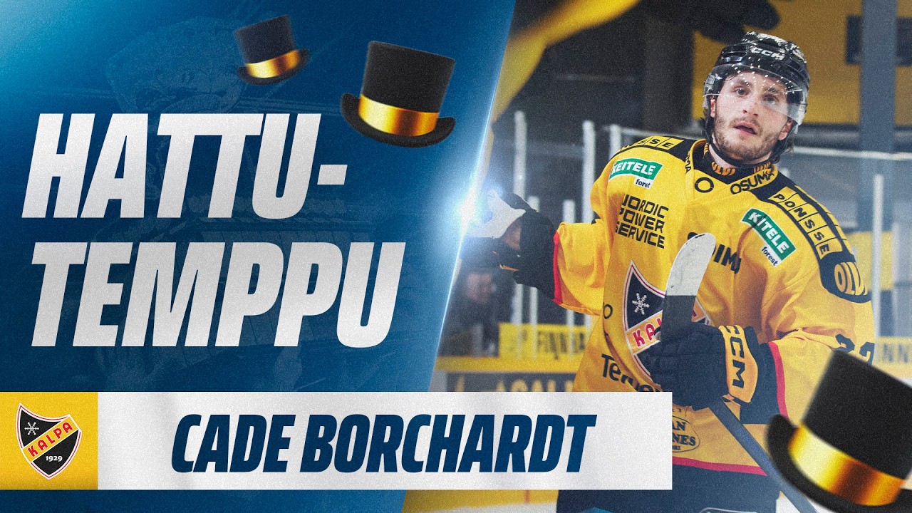Cade Borchardt ja hurja nelj&auml;n maalin ilta!