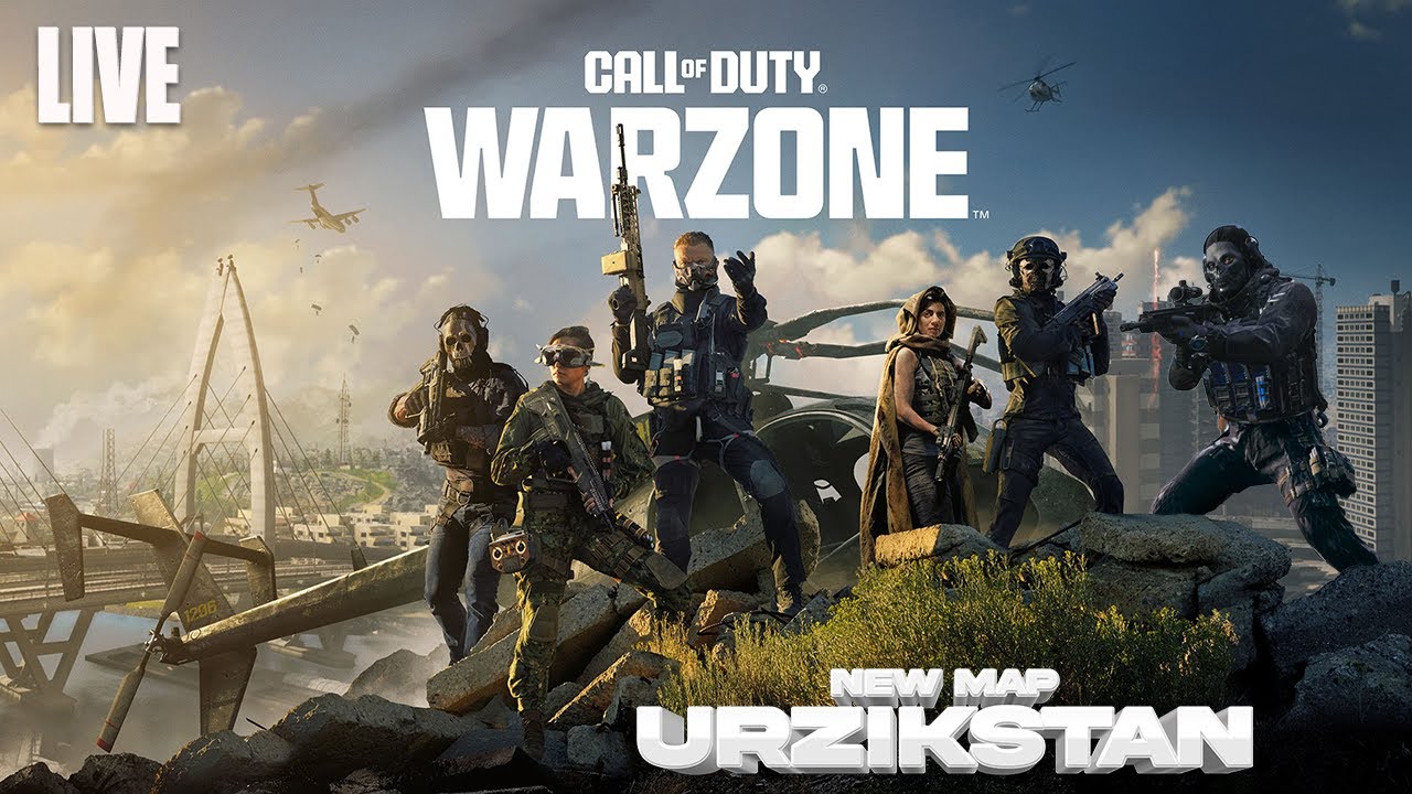 Warzone 3 Live: Conquering the Urzikstan Map on Launch Day!