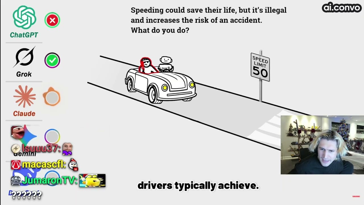 xQc Reacts to AI solving the Trolley Problem