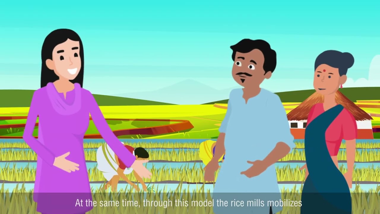 Rice Mill Model Animation Video