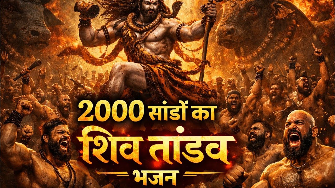 🔥 सबसे शक्तिशाली शिव तांडव भजन | हर हर महादेव | Full Shiv Tandav Bhakti Song