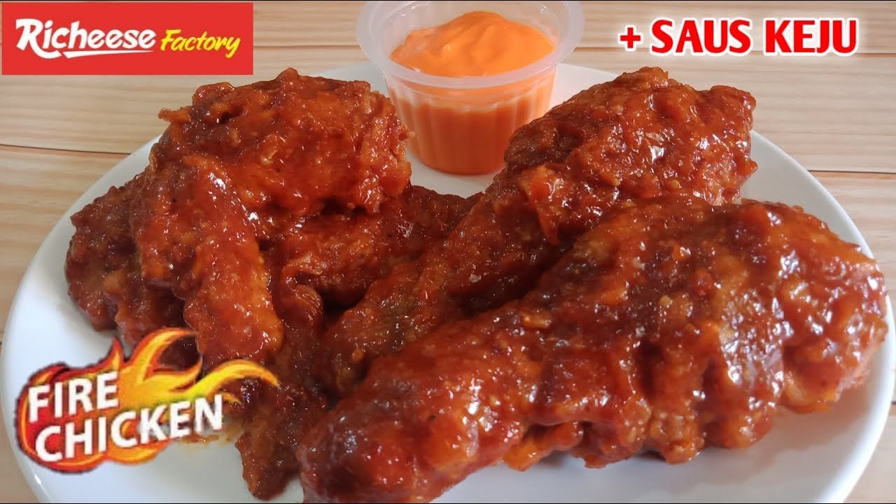 Resep Ayam Richeese Fire Chicken Dan Saus Keju Ala Rumahan Mirip Banget Aslinya
