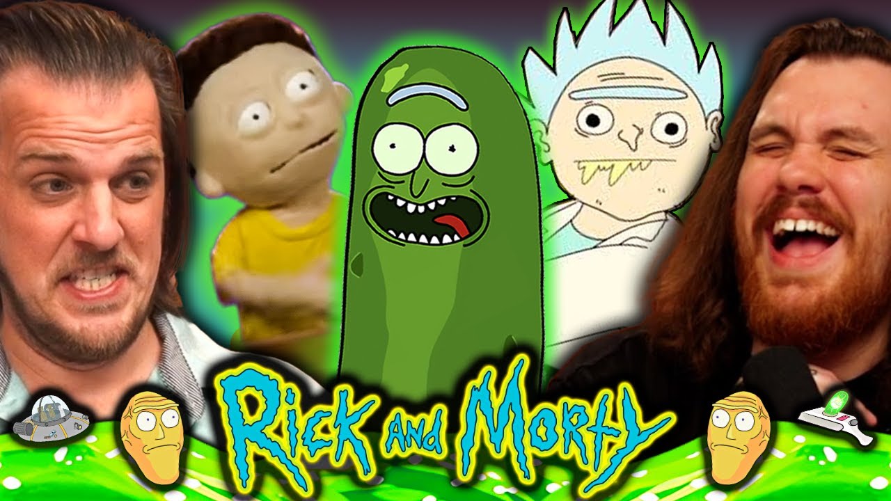 There is WEIRD **RICK AND MORTY** Videos on YouTube