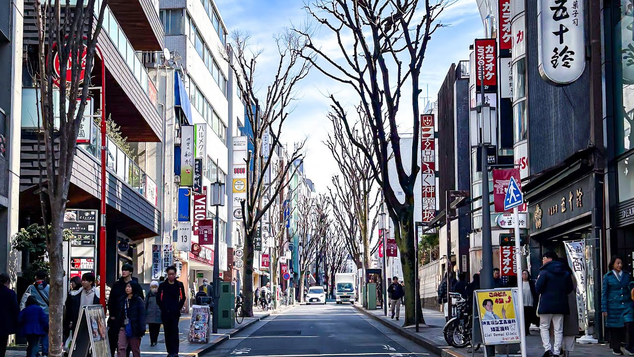4K Japan Walking Tour 2026: Tokyo Yotsuya, Kagurazaka & Tokyo Dome City