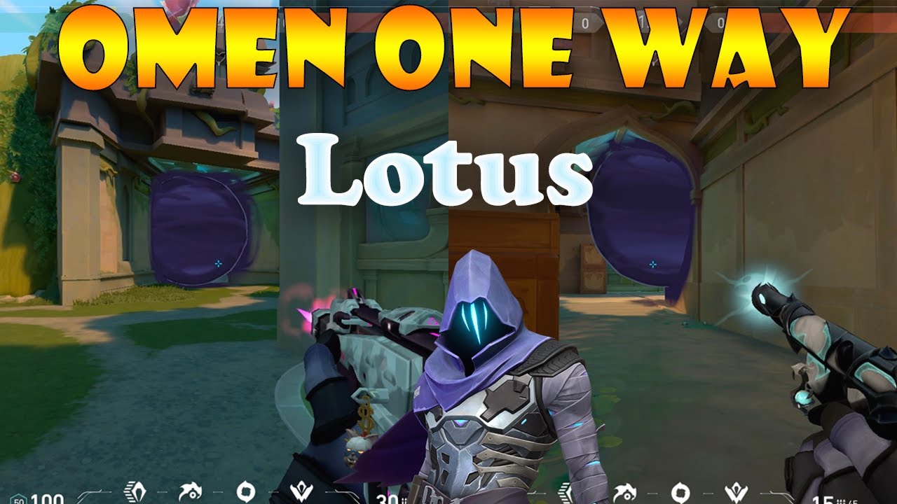 Valorant Top 10 Omen One Way Smokes on Lotus | omen 1 way smokes lotus | omen smokes lotus