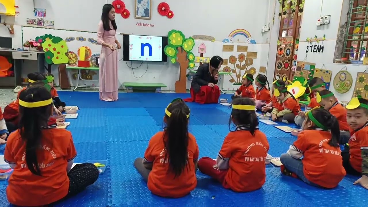 5A1   Làm quen chữ cái l, m, n