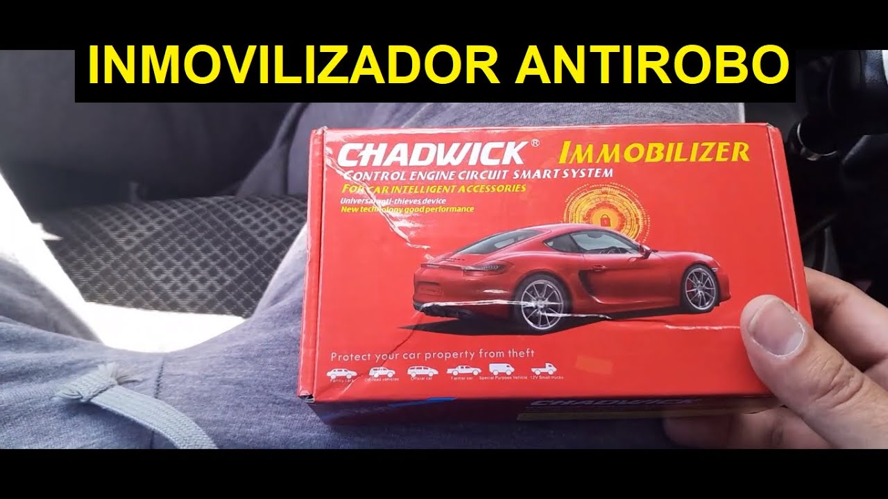 inmovilizador antirobo 100% efectivo de fácil instalación ✔️