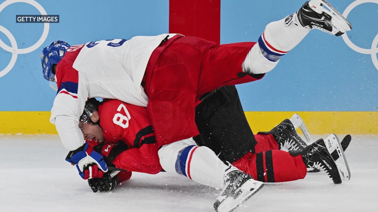 Sidney Crosby injured at Olympics