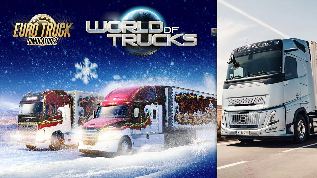 ETS2 & ATS NEWS: Powrót na Winterland❄️ - Świąteczny event WOTR🎁 | Jutro premiera nowego Volvo FH🚛