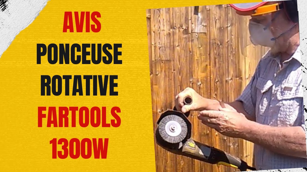 décapeur rotatif FARTOOLS