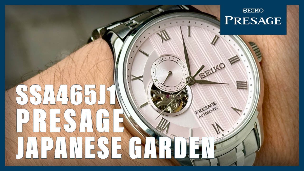 Unboxing The New Seiko Presage SSA465J1