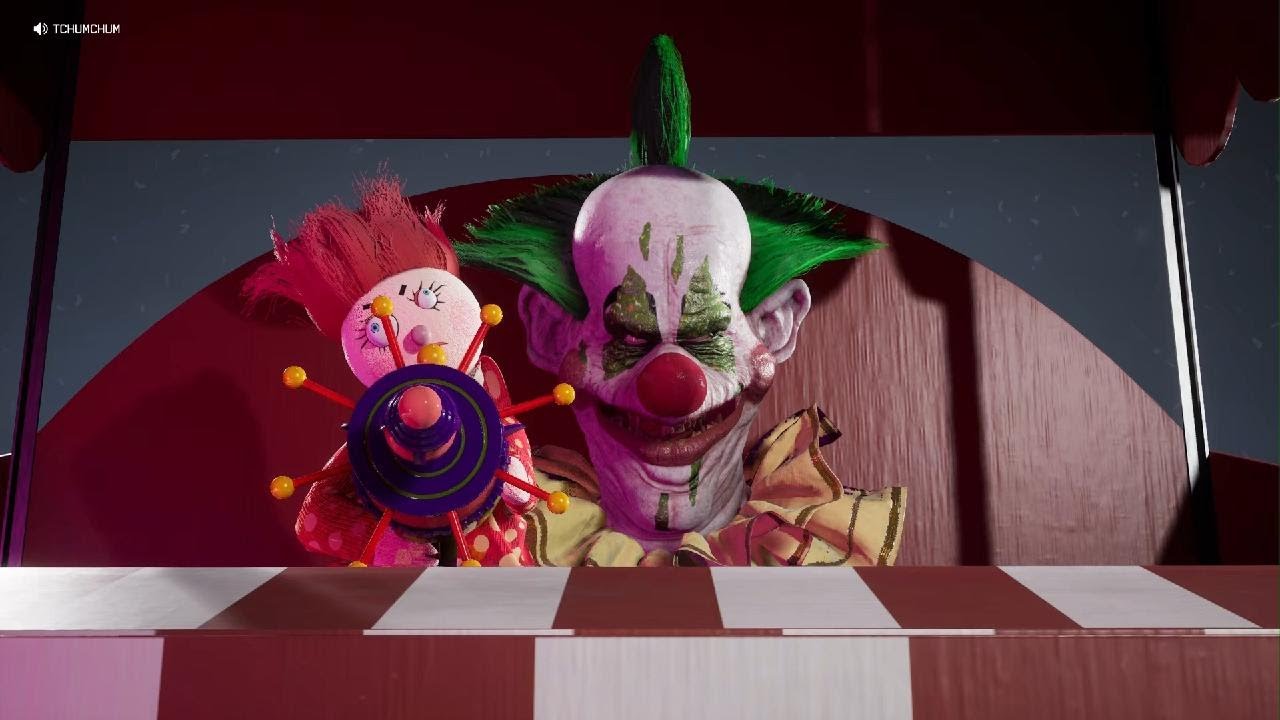 Killer Klowns From Outer Space: The Game WaCkO the kLoWn plays