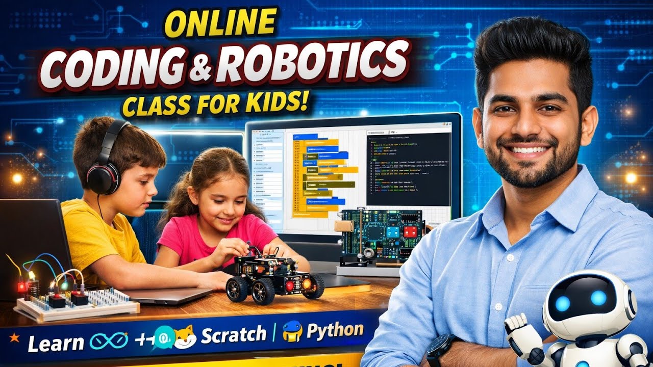 Online Coding & Robotics Classes for Kids | Learn Arduino, Scratch & Python
