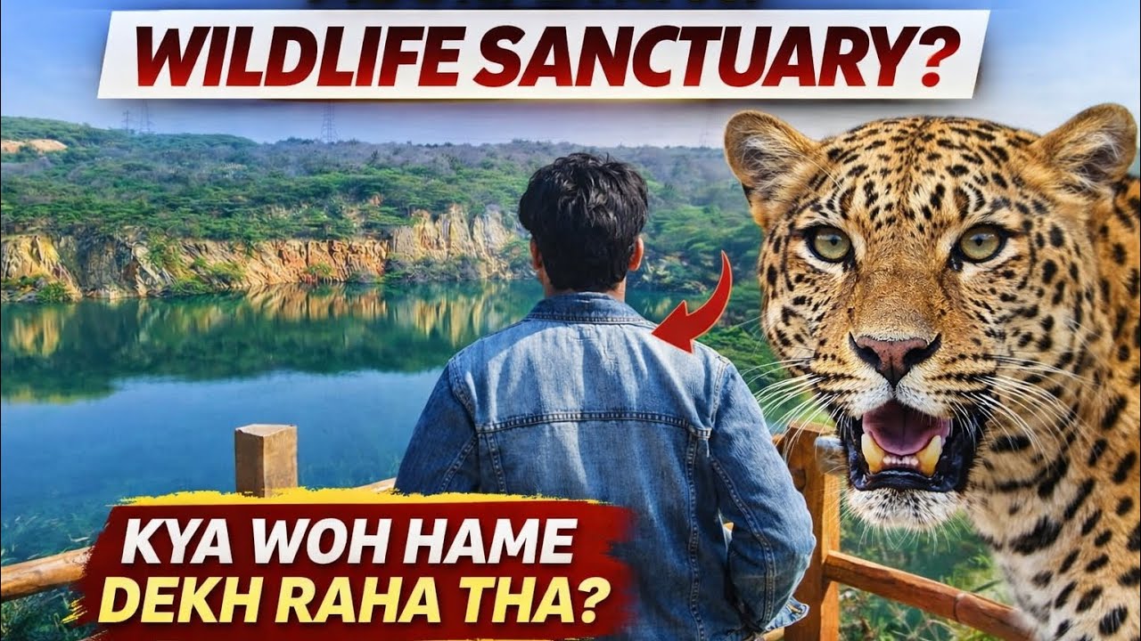 Kya Woh Hame Dekh Raha Tha? | Asola Bhatti Wildlife Sanctuary new delhi 