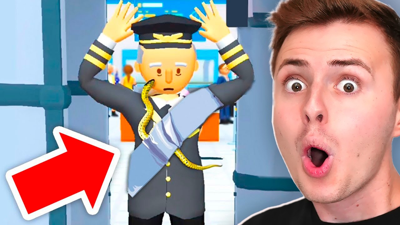 STAL JSEM SE STRÁŽNÝM NA LETIŠTI NA 24 HODIN! ZADRŽELI JSME KAPITÁNA!? 😱