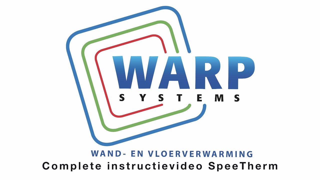 Complete instructievideo SpeeTherm vloerverwarming
