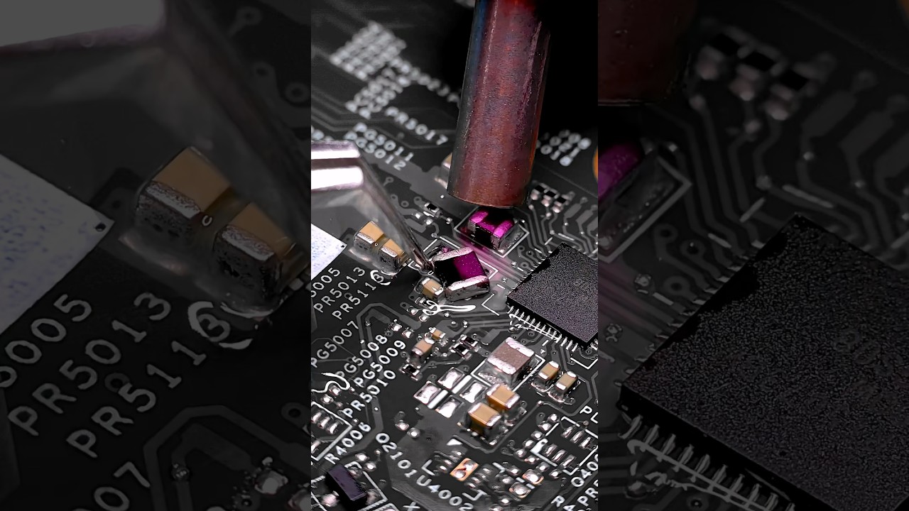 Dell Alienware 18 Area-51 No Power Fix ⚡ | Inductor Replacement #dell #repair #electronics