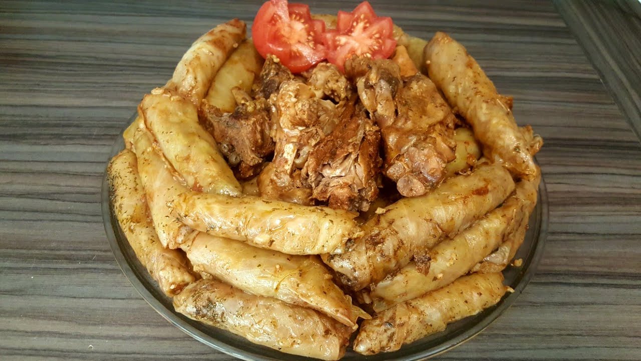 محشي ملفوف لخنة مع طريقة تفريز الملفوف بياخد العقل وطعم ولا أطيب من هيك 😍