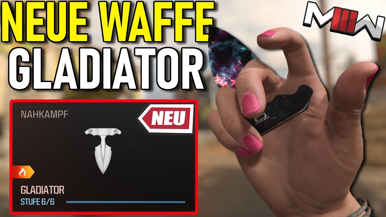 DAS ist DIE NEUE WAFFE GLADIATOR in MODERN WARFARE 3 (CoD Mw3 Deutsch)