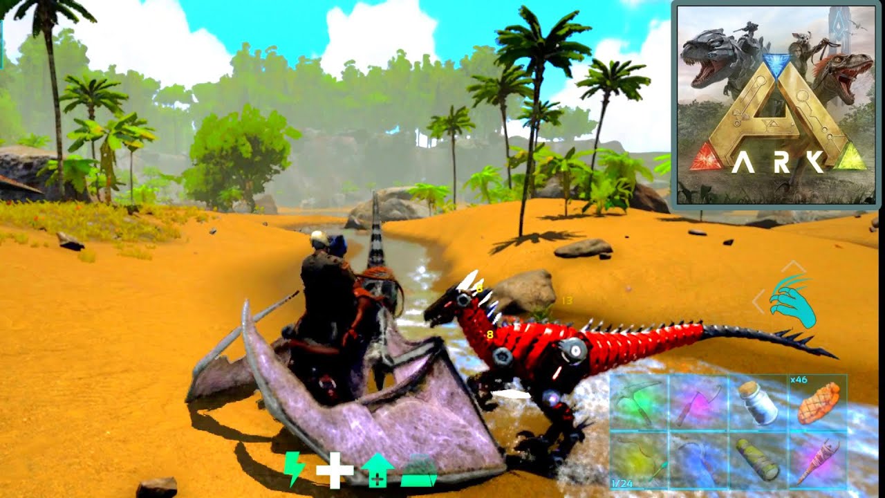 EXPLORACIÓN!!! (THE ISLAND) #47 | ARK ULTIMATE MOBILE EDITION - ASMR