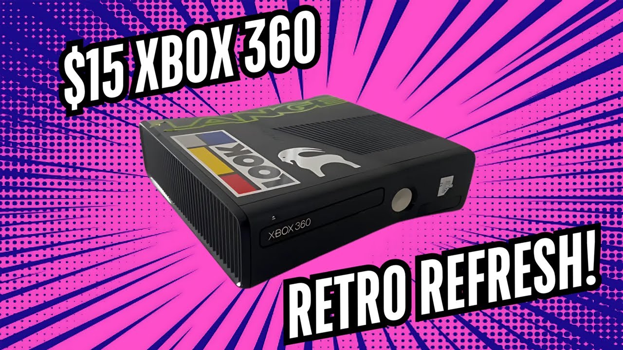 Thrift Store Xbox 360 Refresh