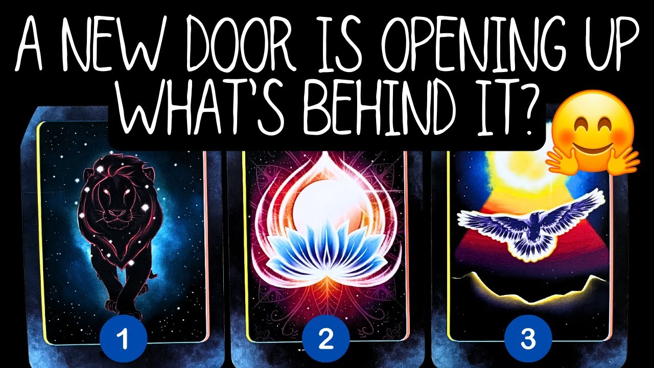 👉A New Door Is Opening Up: What's Behind It?✨⭐️🕯️🌏✨PICK A CARD