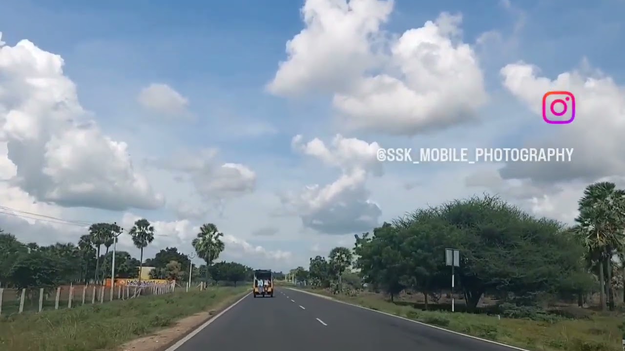 ECR Road Sayalkudi To Tuticorin 🚙🚙 #trip #roadtrip #travel #traveling #love #naturephotography