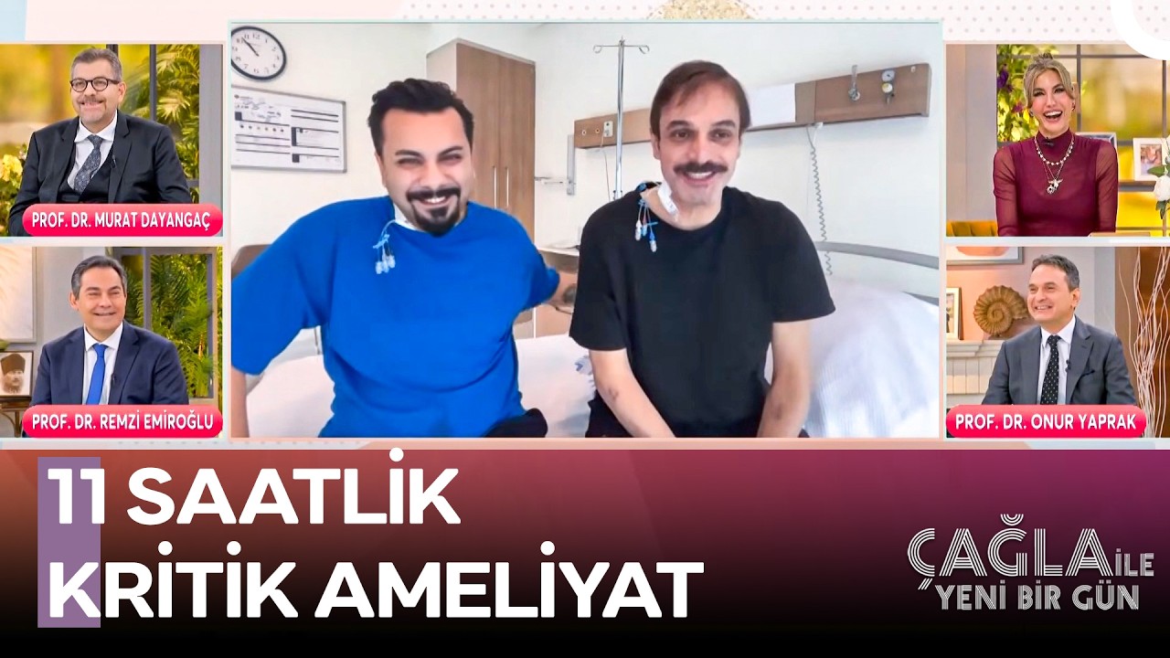 Ufuk Özkan Ameliyat Sonrası İlk Kez Canlı Yayında - Çağla ile Yeni Bir Gün 1574. Bölüm