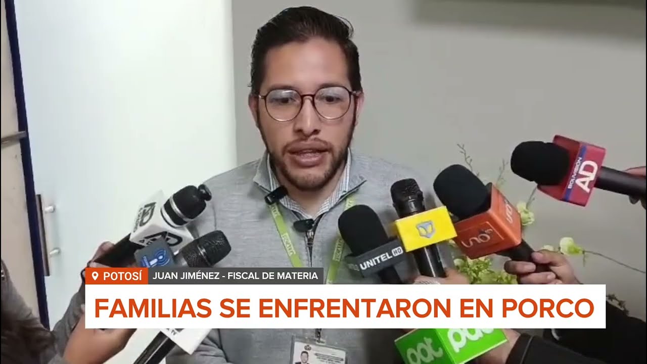 ENFRENTAMIENTOS EN PORCO DEJAN 18 PERSONAS HERIDAS