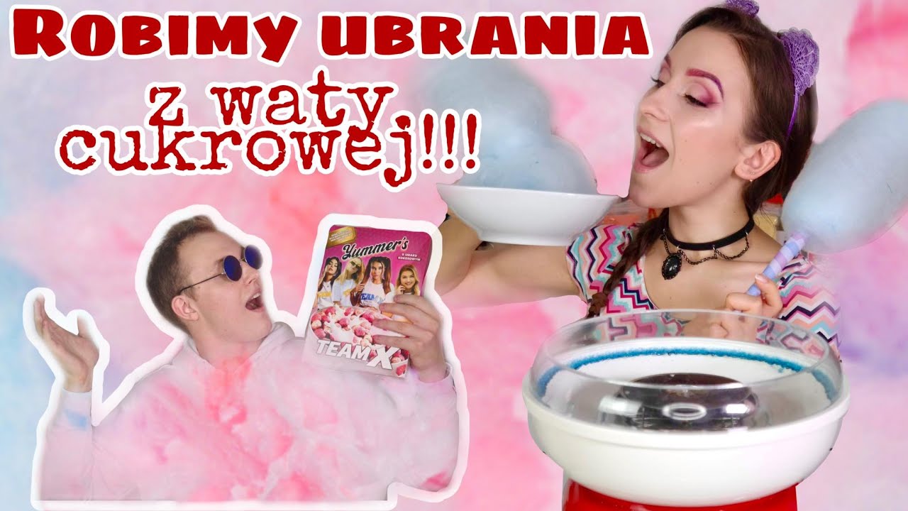 ROBIMY UBRANIA Z WATY CUKROWEJ 😱🙉✨