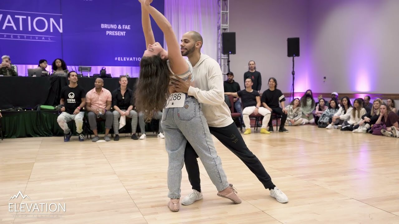 Za & Anna  - 2nd Place Intermediate Jack & Jill - Elevation Zouk Festival 2022