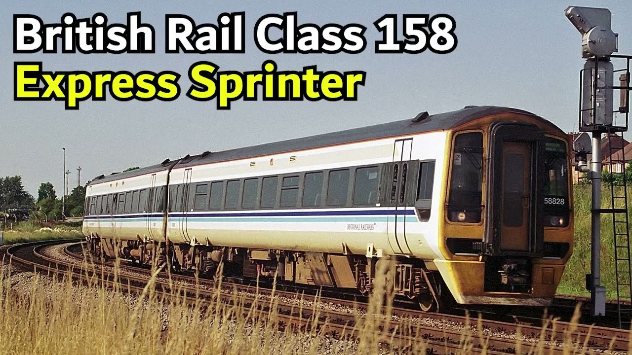 The Class 158 Express Sprinter: Redefining Rail Travel #fyp #class158 #trains