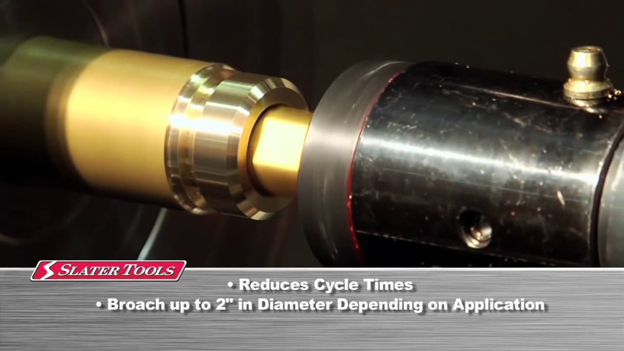 Benefits of Rotary Broaching | Slater Tools