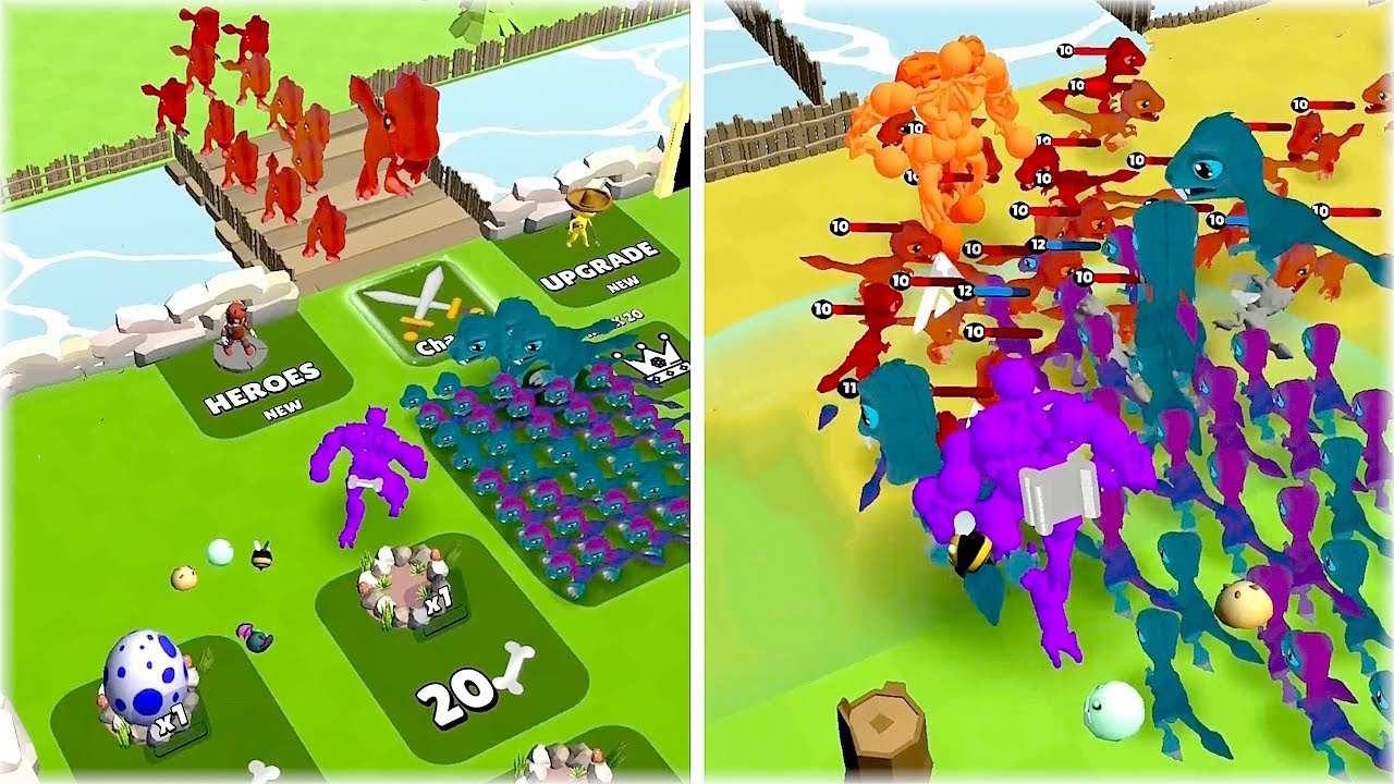 Dinosaur Army Commander - Gameplay Walkthrough Part 3