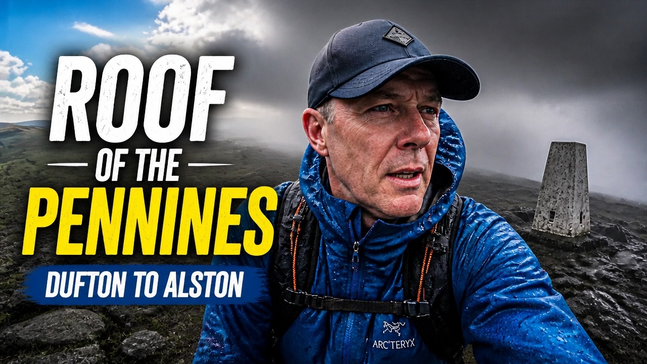 The Roof of the Pennines: Crossing Cross Fell | Pennine Way (Dufton to Alston) ☁️🏔️