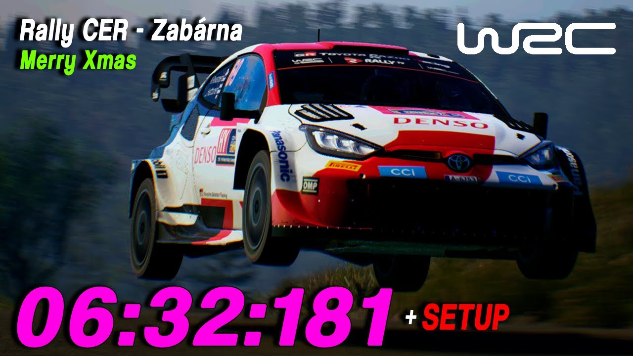 [World Record] EA Sport WRC | Toyota Gr Yaris Rally 1 | Central European Rally - Zabárna + SETUP