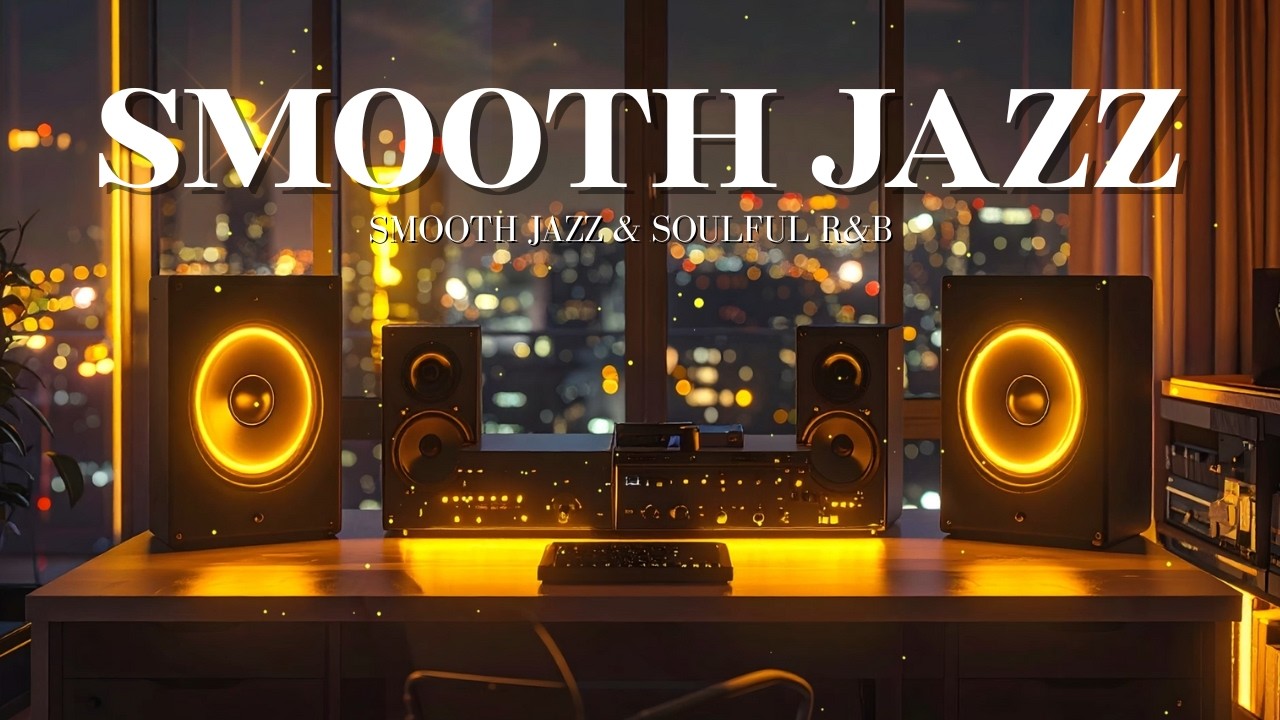 Smooth Jazz & Soulful R&B For Cozy Evening Background Music