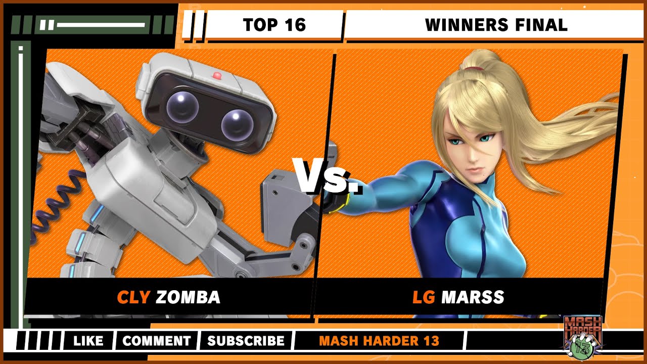 Mash Harder 13 &mdash; Финал победителей &mdash; Зомба (R.O.B) против Марса (Самус в нулевом костюме) &mdash; Ultim...