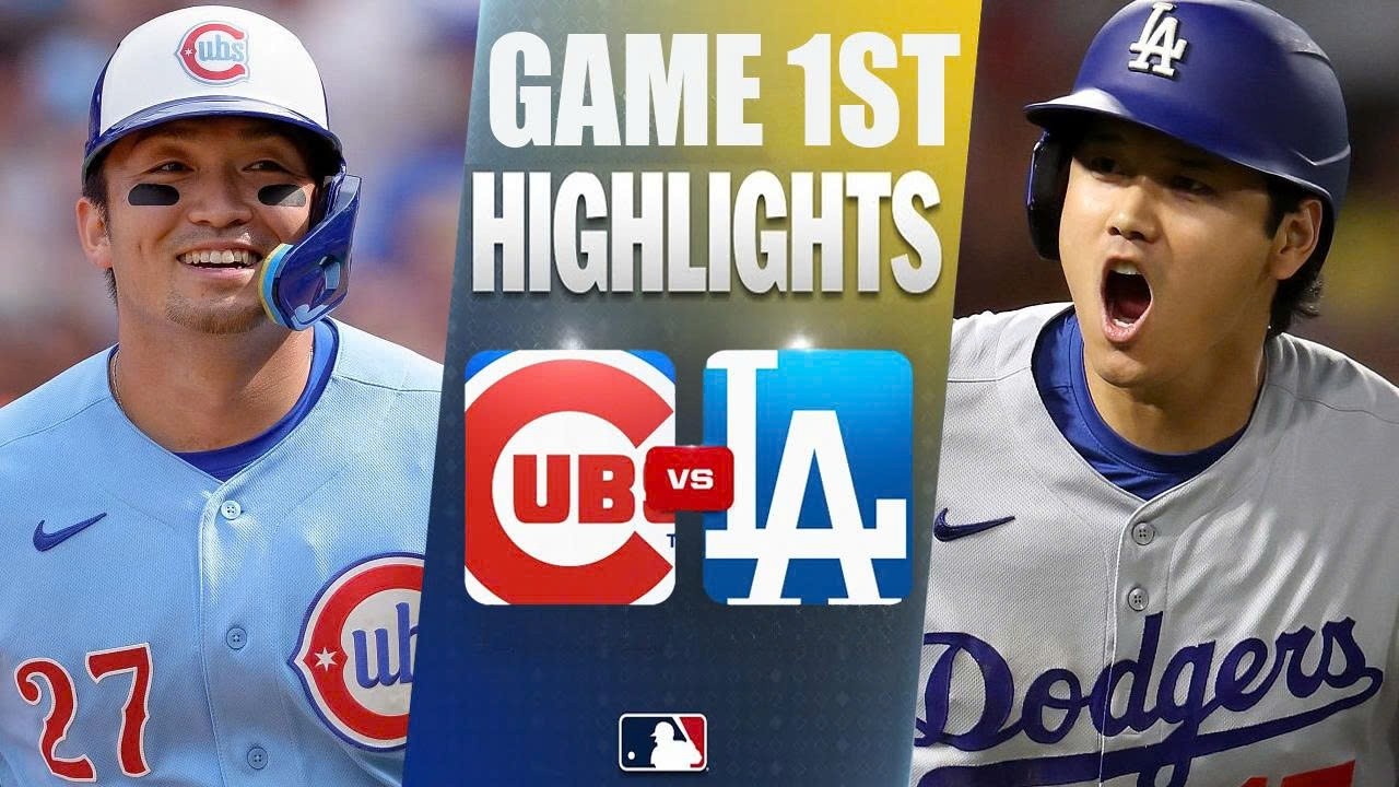 Лучшие моменты первого матча: Los Angeles Dodgers против Chicago Cubs | 4 августа 2026 г. - MLB