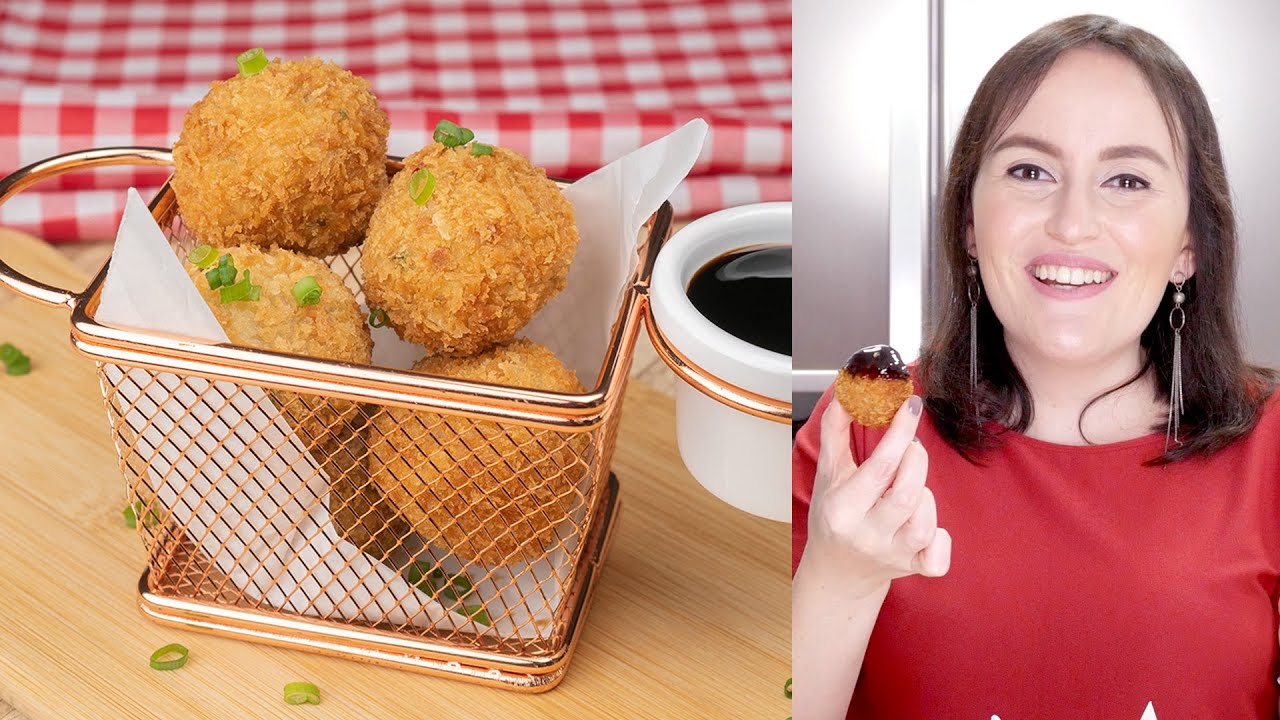 BOLINHO DE ATUM COM BATATA - SALGADO SUPER CROCANTE | Cook'n Enjoy #670