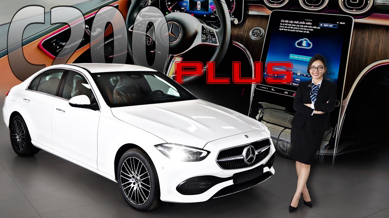 Review Mercedes Benz C200 Avantgarde Plus 2025 về những điểm khác biệt so với bản tiêu chuẩn.